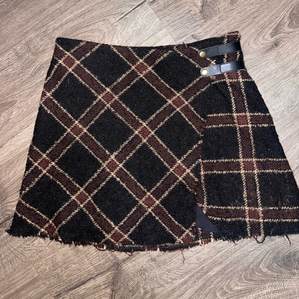 Urban Outfitters Plaid Mini Skirt